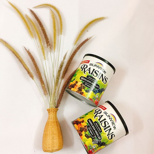 Nho khô mỹ không hạt Sunview Raisins Mỹ 425g Nho khô mỹ không hạt Sunview Raisins Mỹ 425g