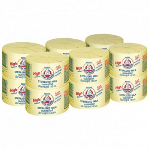 Sữa gấu Nestle giúp tăng triển chiều cao thái lan loại lon vàng 140ml x 12 lon
