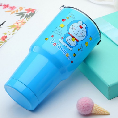 Bộ ly giữ nhiệt Doraemon 900ml