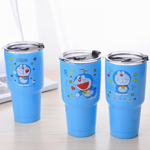 Bộ ly giữ nhiệt Doraemon 900ml