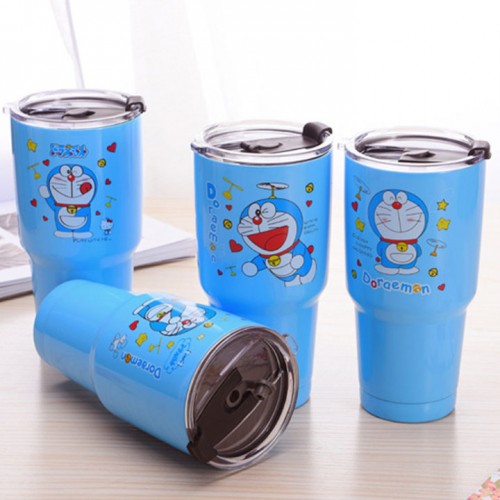 Bộ ly giữ nhiệt Doraemon 900ml