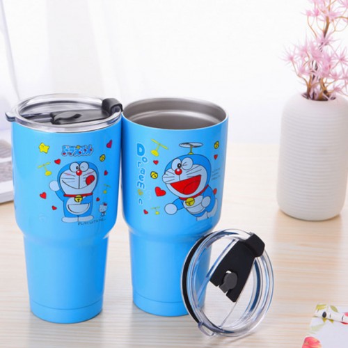 Bộ ly giữ nhiệt Doraemon 900ml