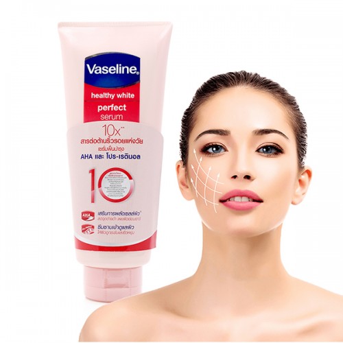 Kem dưỡng trắng da Vaseline 10x 320ml
