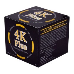 Kem dưỡng trắng da mặt 4K PLUS Whitening Night Cream thái lan