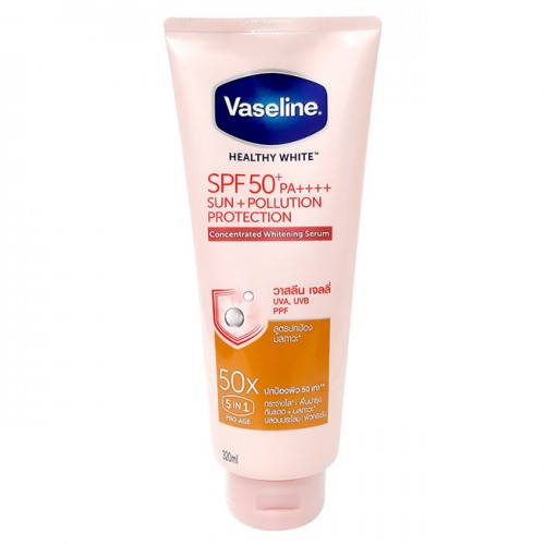 Kem dưỡng trắng da chống nắng Vaseline Healthy White 50x 320ml thái lan