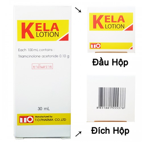 Dung dịch đặc trị viêm lỗ chân lông Kela Lotion thái lan 30ml Dung dịch đặc trị viêm lỗ chân lông Kela Lotion thái lan 30ml