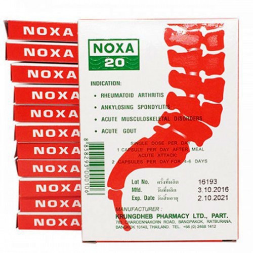 Thuốc trị viêm xương khớp Noxa20 thái lan