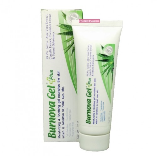 Gel trị bỏng và tái tạo da tổn thương Burnova Gel Plus Thái Lan