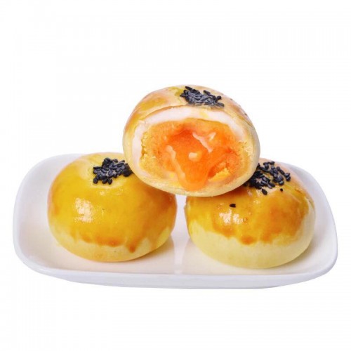Bánh trung thu Liu Xin Su trứng chảy ngàn lớp xá Egg Yolk Puff