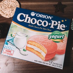 Bánh xốp Choco.Pie Orion nhân vị sữa chua 360g