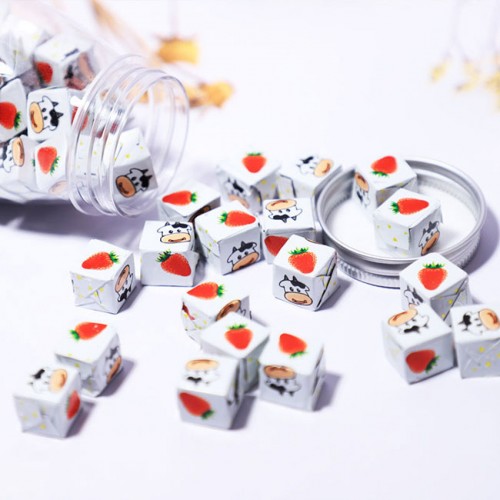 Kẹo sữa chua khô Milk Sugar Cube 140g Kẹo sữa chua khô Milk Sugar Cube 140g
