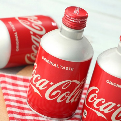 Nước ngọt Coca Cola nhật chai nhôm nắp vặn 300ml