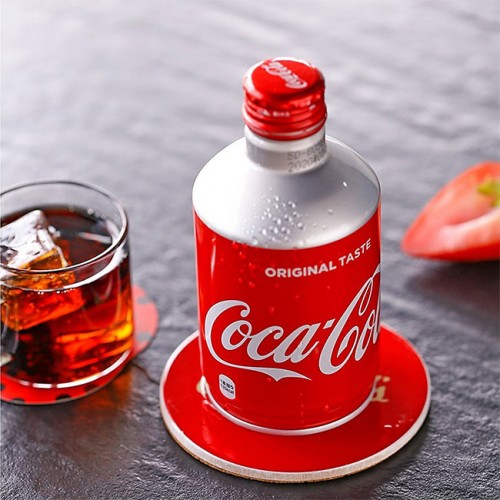 Nước ngọt Coca Cola nhật chai nhôm nắp vặn 300ml