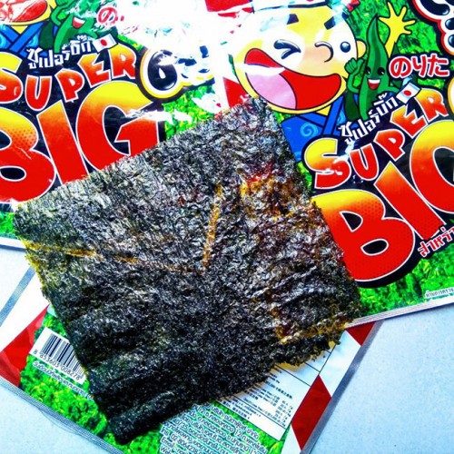 Lốc 12 bịch Snack rong biển Super Big thái lan