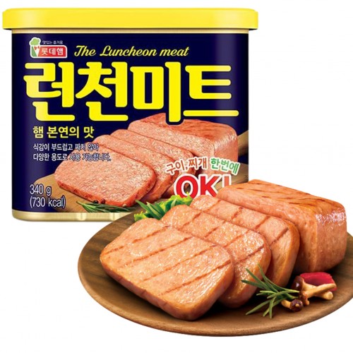 Thịt hộp hàn quốc Lotte The Luncheon Meat OK 340g