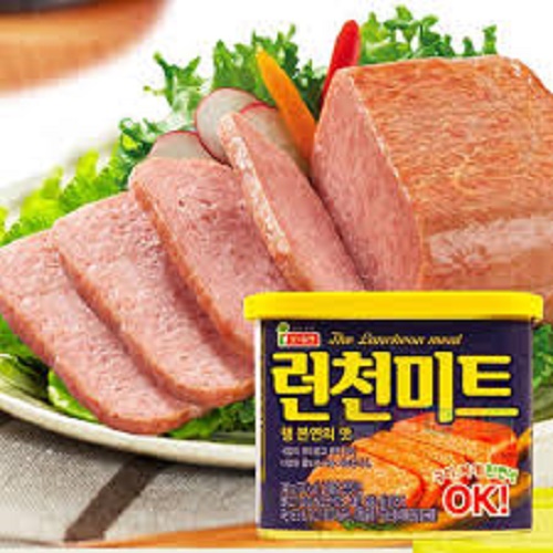 Thịt hộp hàn quốc Lotte The Luncheon Meat OK 340g