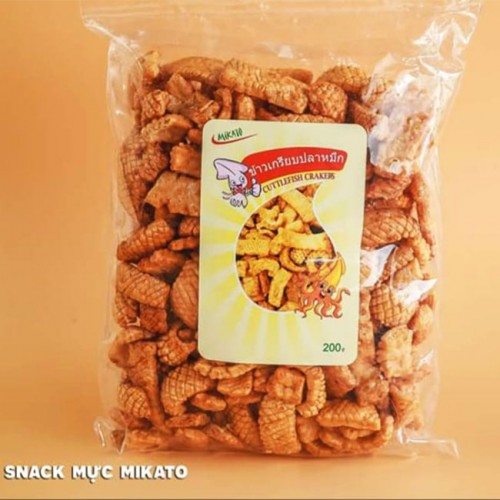 Snack mực bim bim Mikato thái lan 200g Snack mực bim bim Mikato thái lan 200g