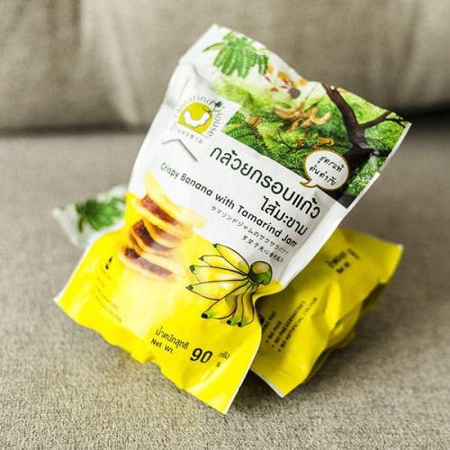 Chuối sấy kẹp me thái lan 90g