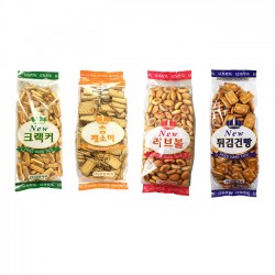 Bánh quy lúa mạch que New Cracker Geum Pung gói 250g Bánh quy lúa mạch que New Cracker Geum Pung gói 250g
