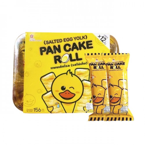 Bánh cuộn trứng muối Pan Cake Roll thái lan