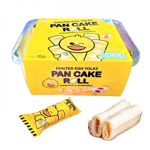 Bánh cuộn trứng muối Pan Cake Roll thái lan