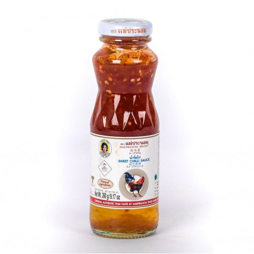Sốt tương ớt chua ngọt Maepranom Sweet Chilli Sauce thái lan 260g Sốt tương ớt chua ngọt Maepranom Sweet Chilli Sauce thái lan 260g