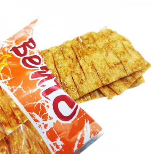 Khô mực Bento thái lan dạng 6g x 1dây vị siêu cay - Màu cam