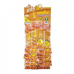 Khô mực Bento thái lan dạng 6g x 1dây vị siêu cay - Màu cam Khô mực Bento thái lan dạng 6g x 1dây vị siêu cay - Màu cam