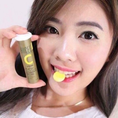 Viên ngậm bổ sung vitamin C Hicee 500mg thái lan