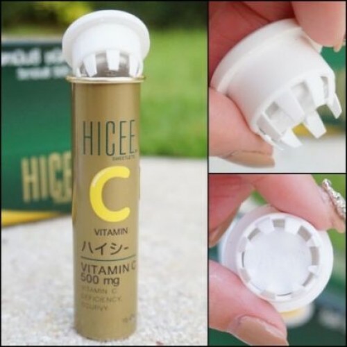 Viên ngậm bổ sung vitamin C Hicee 500mg thái lan