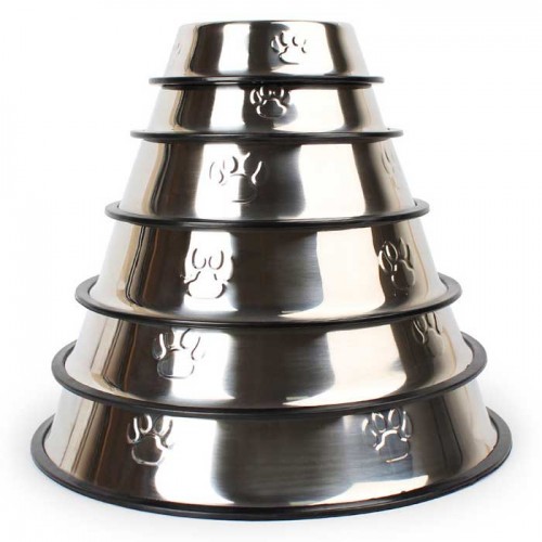 Khay Inox Đựng Thức Ăn Cho Thú Cưng